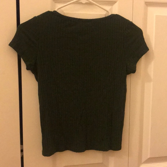 olive green top - Picture 2 of 2